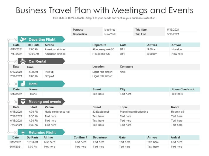 How to plan a business trip successfully