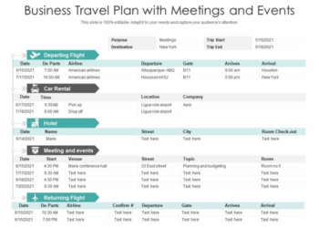How to plan a business trip successfully